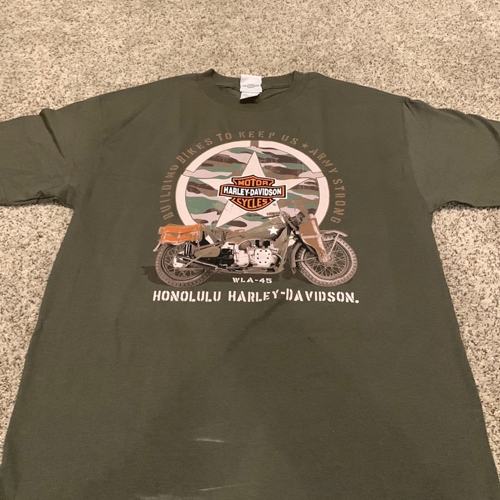 Honolulu vintage Harley Davidson shirt